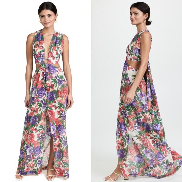 Just BEE Queen Sara Dress Floral C. Gauze - Picture 5 of 14